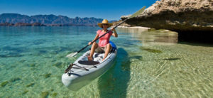 Calm, pristine waters perfect to do kayak